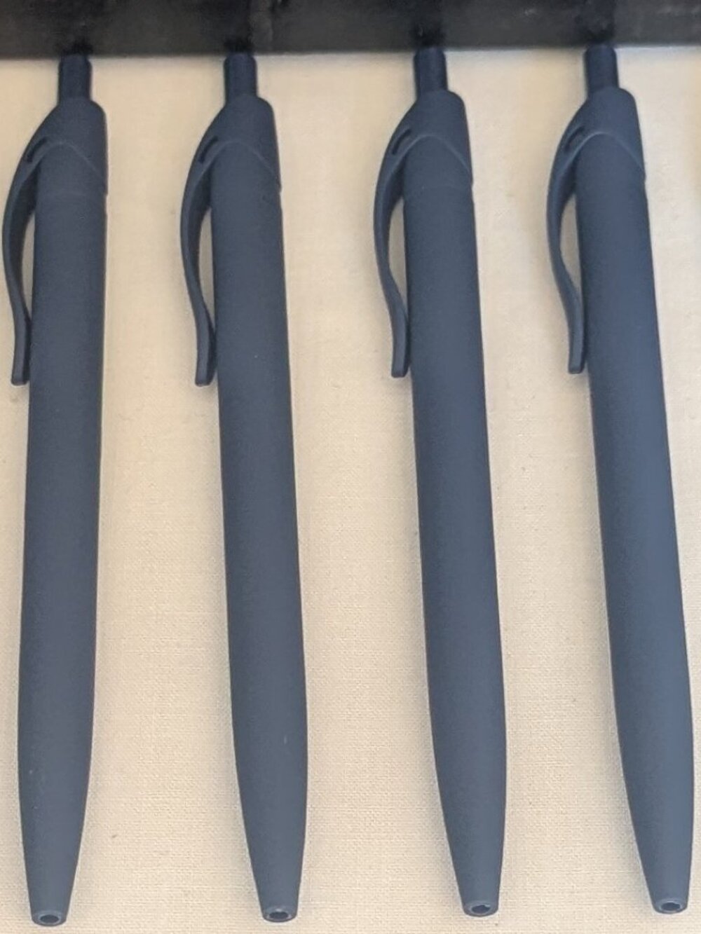 New Rubber coated pens 10 piece lot